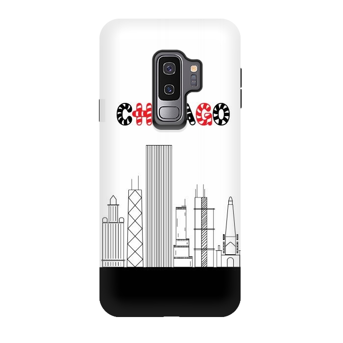 Galaxy S9 plus StrongFit chicago by TMSarts