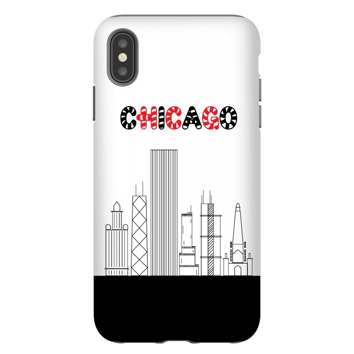 iPhone Xs Max StrongFit chicago by TMSarts