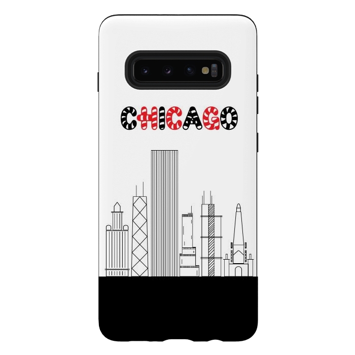 Galaxy S10 plus StrongFit chicago by TMSarts