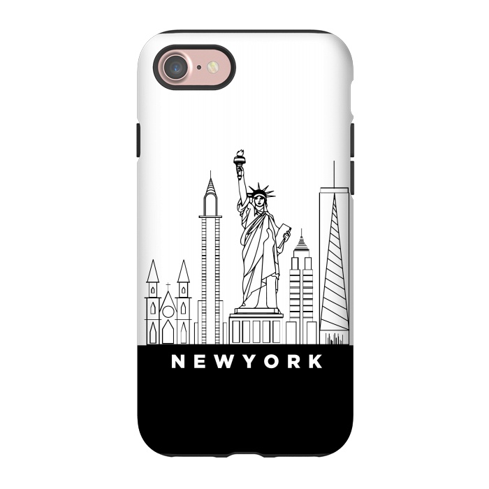 iPhone 7 StrongFit new york by TMSarts
