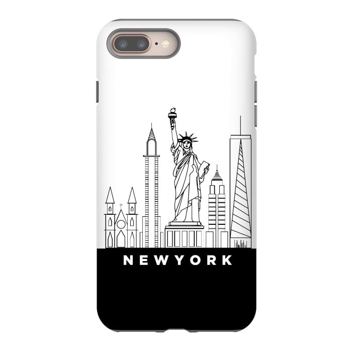 iPhone 7 plus StrongFit new york by TMSarts