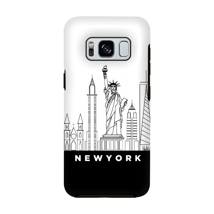 Galaxy S8 StrongFit new york by TMSarts