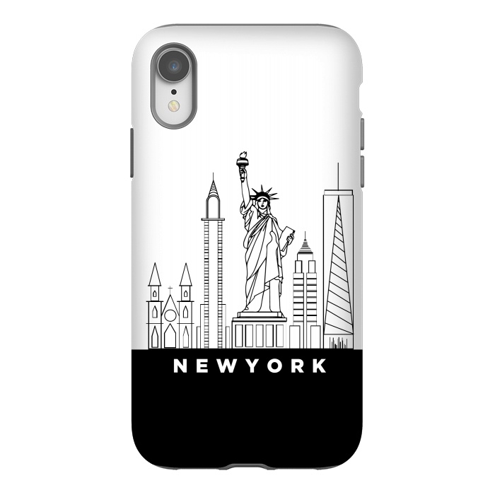 iPhone Xr StrongFit new york by TMSarts