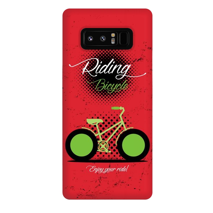 Galaxy Note 8 StrongFit riding bicycle by TMSarts