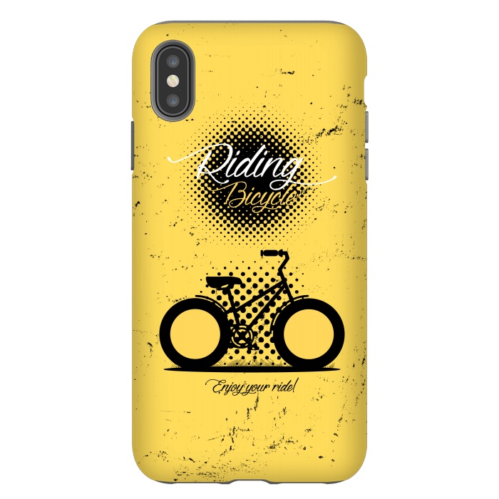 iPhone Xs Max StrongFit bicycle riding by TMSarts