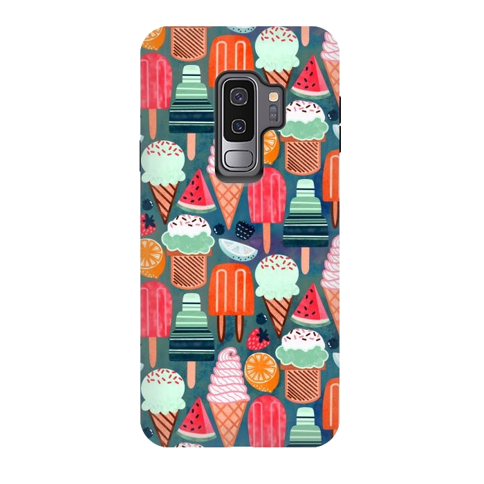 Galaxy S9 plus StrongFit Yum-Summer Ice Cream (Warm) by Tigatiga