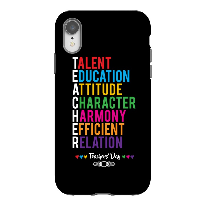 iPhone Xr StrongFit teacher by TMSarts