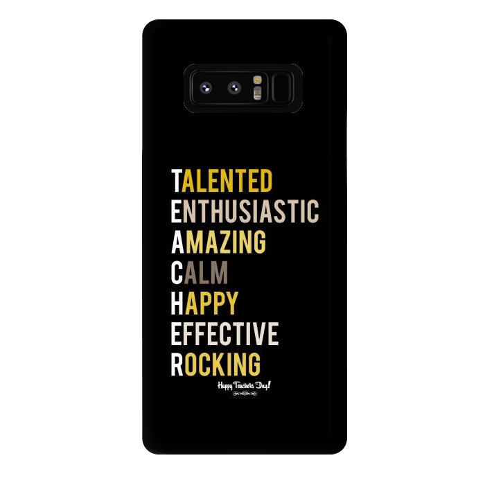 Galaxy Note 8 StrongFit teacher quote by TMSarts