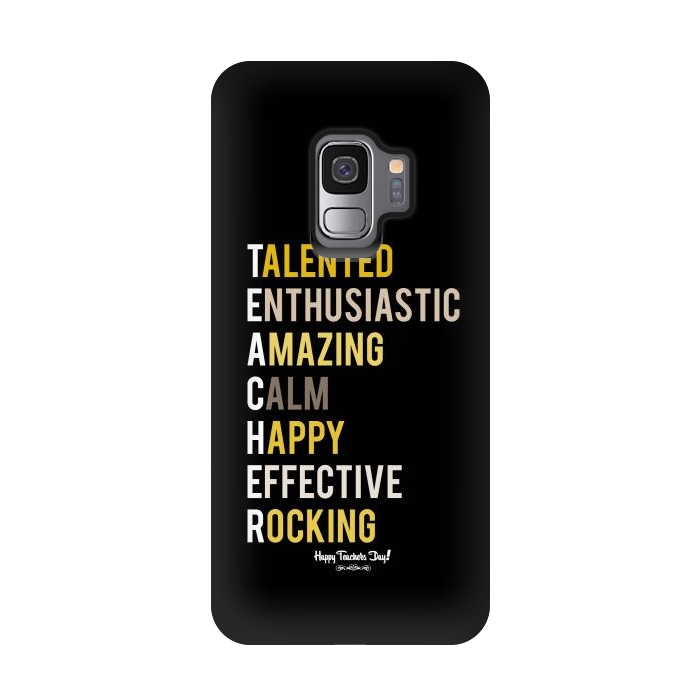 Galaxy S9 StrongFit teacher quote by TMSarts