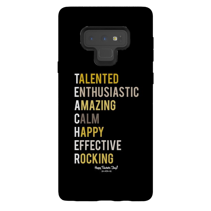 Galaxy Note 9 StrongFit teacher quote by TMSarts