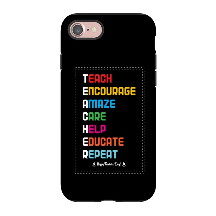 iPhone 7 StrongFit meaning of teacher by TMSarts