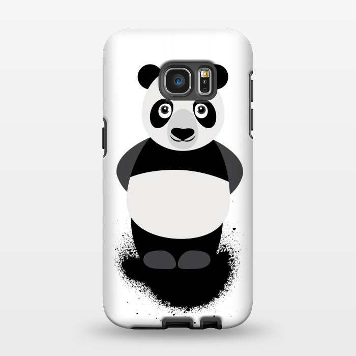 Galaxy S7 EDGE StrongFit standing panda by TMSarts