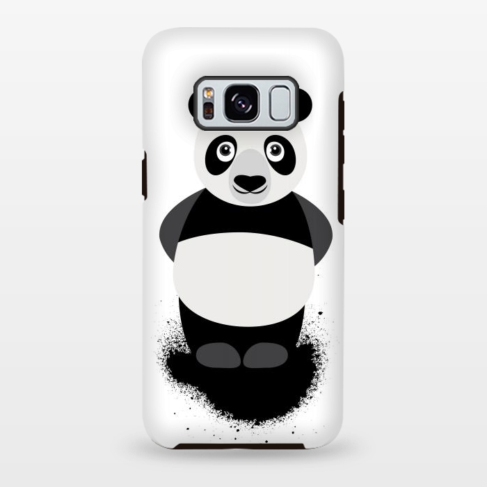 Galaxy S8 plus StrongFit standing panda by TMSarts