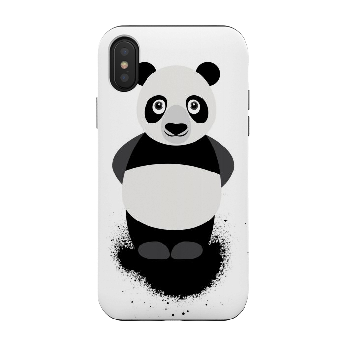 iPhone Xs / X StrongFit standing panda by TMSarts