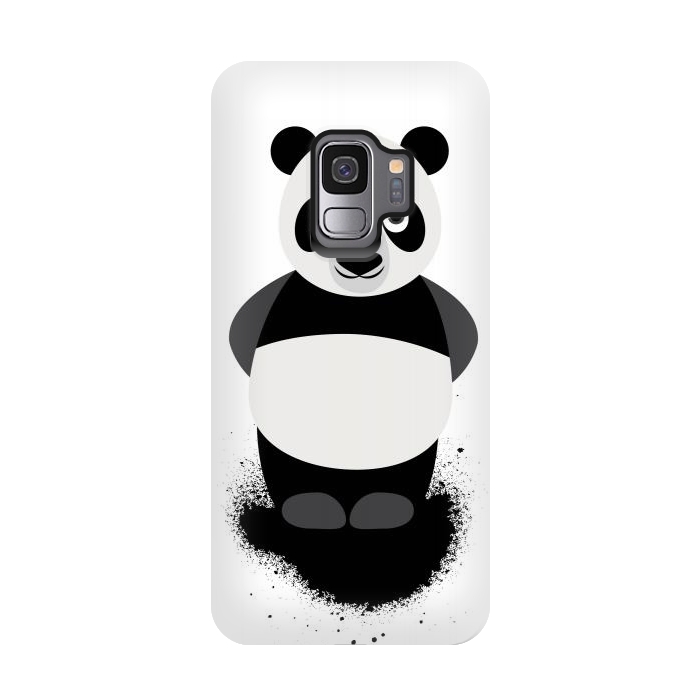 Galaxy S9 StrongFit standing panda by TMSarts