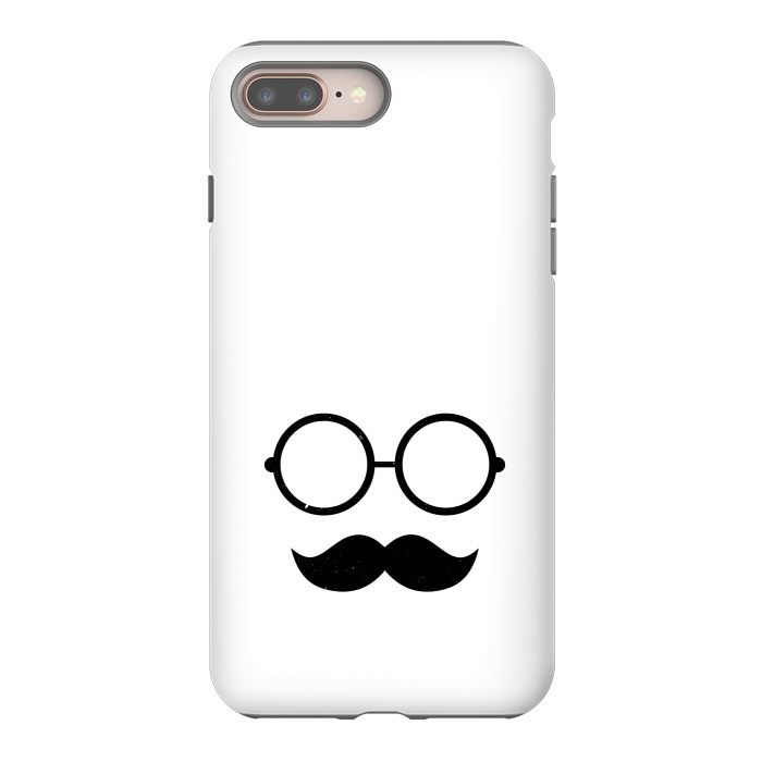 iPhone 7 plus StrongFit cool mustache by TMSarts