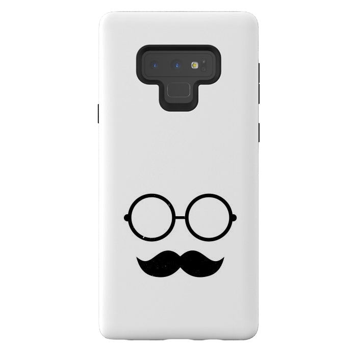 Galaxy Note 9 StrongFit cool mustache by TMSarts