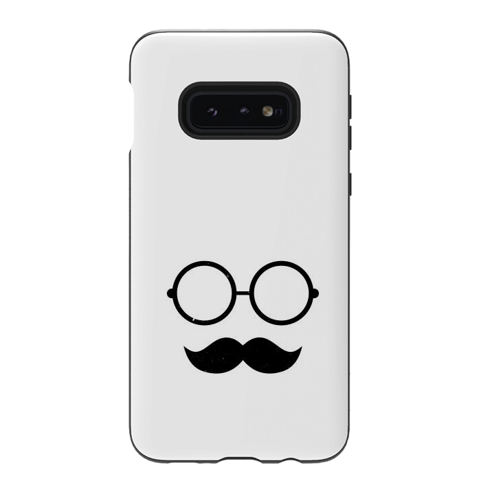 Galaxy S10e StrongFit cool mustache by TMSarts