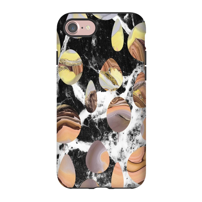 iPhone 7 StrongFit Marble stones abstract art by Oana 