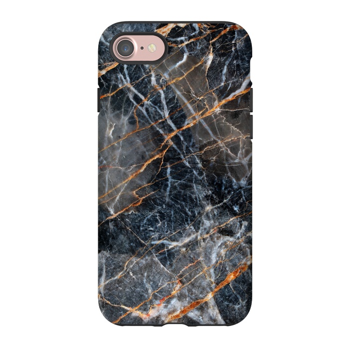 iPhone 7 StrongFit Marble Gray Stone by ArtsCase