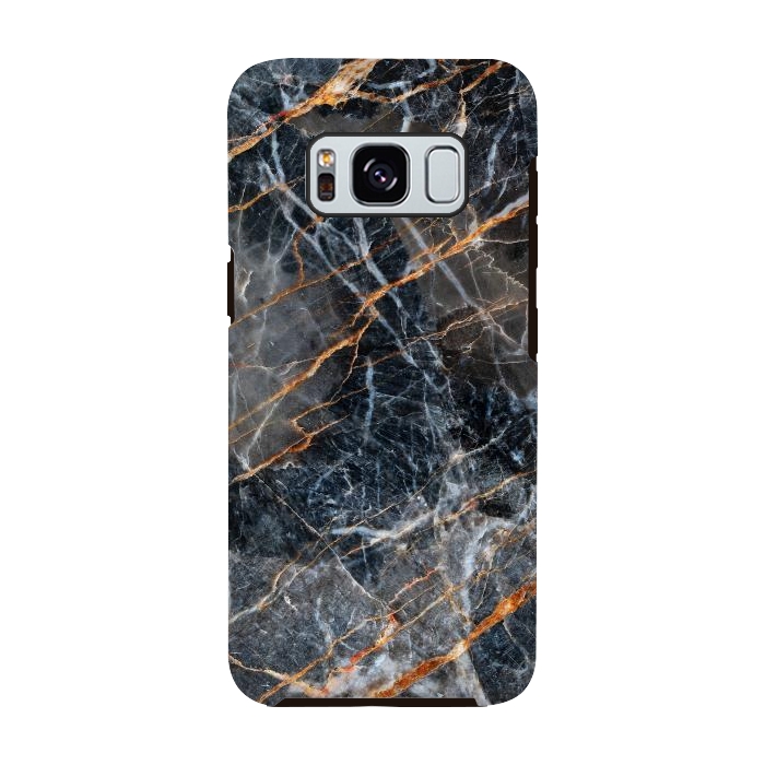 Galaxy S8 StrongFit Marble Gray Stone by ArtsCase