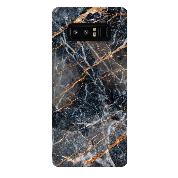 Galaxy Note 8 StrongFit Marble Gray Stone by ArtsCase