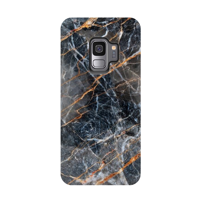 Galaxy S9 StrongFit Marble Gray Stone by ArtsCase