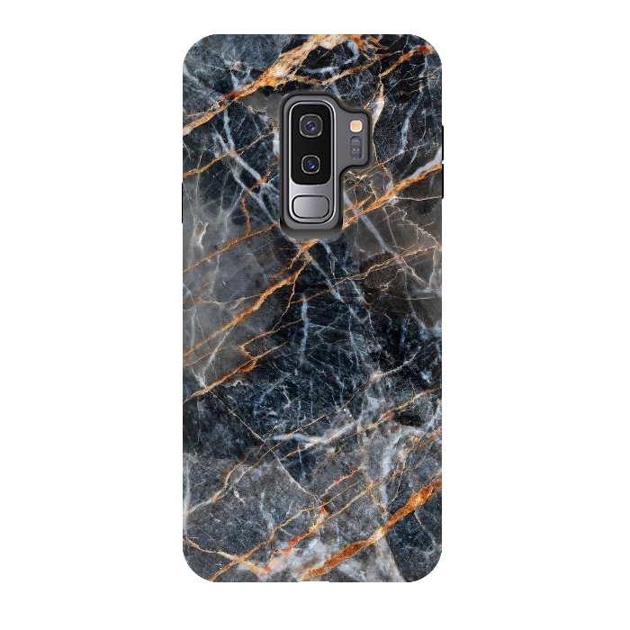 Galaxy S9 plus StrongFit Marble Gray Stone by ArtsCase