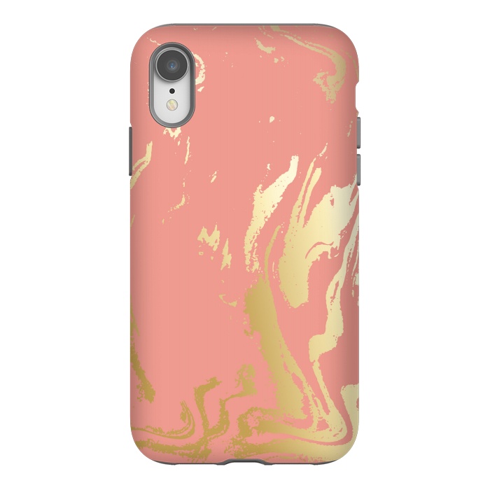 iPhone Xr StrongFit Liquid In Melon  by ArtsCase