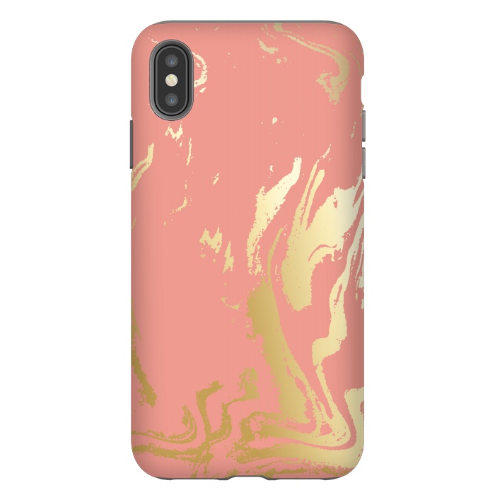 iPhone Xs Max StrongFit Liquid In Melon  by ArtsCase