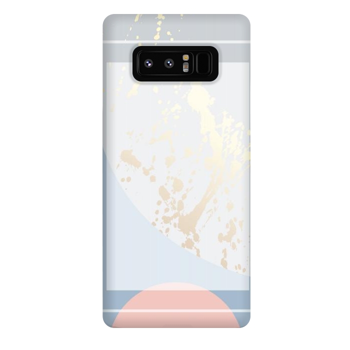 Galaxy Note 8 StrongFit Pastel Colors In Marbling by ArtsCase