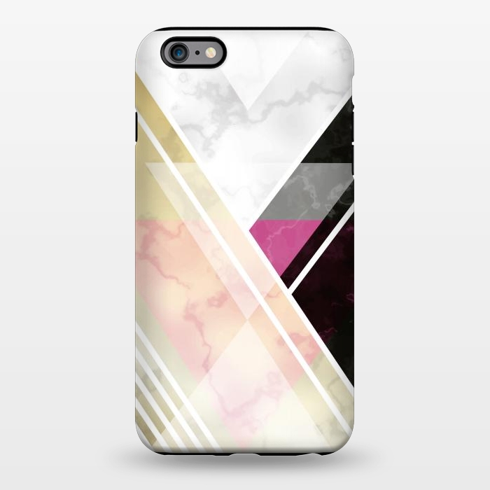 iPhone 6/6s plus StrongFit Superposition Of Lines In Marble by ArtsCase
