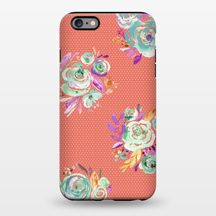 iPhone 6/6s plus StrongFit Red Sweet Roses Bouquet by Ninola Design