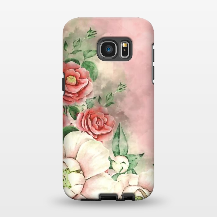 Galaxy S7 EDGE StrongFit Queen Rose by Creativeaxle