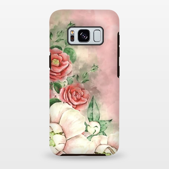 Galaxy S8 plus StrongFit Queen Rose by Creativeaxle