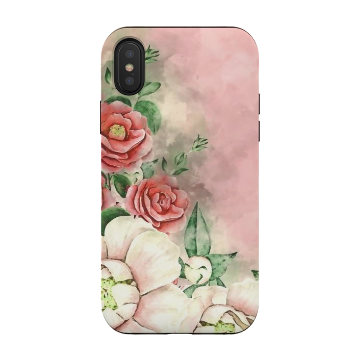 iPhone Xs / X StrongFit Queen Rose by Creativeaxle