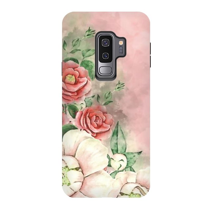 Galaxy S9 plus StrongFit Queen Rose by Creativeaxle