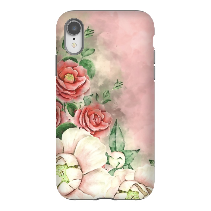 iPhone Xr StrongFit Queen Rose by Creativeaxle