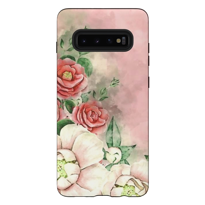 Galaxy S10 plus StrongFit Queen Rose by Creativeaxle