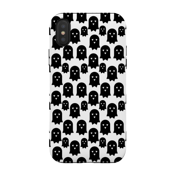 iPhone Xs / X StrongFit boo mask by TMSarts