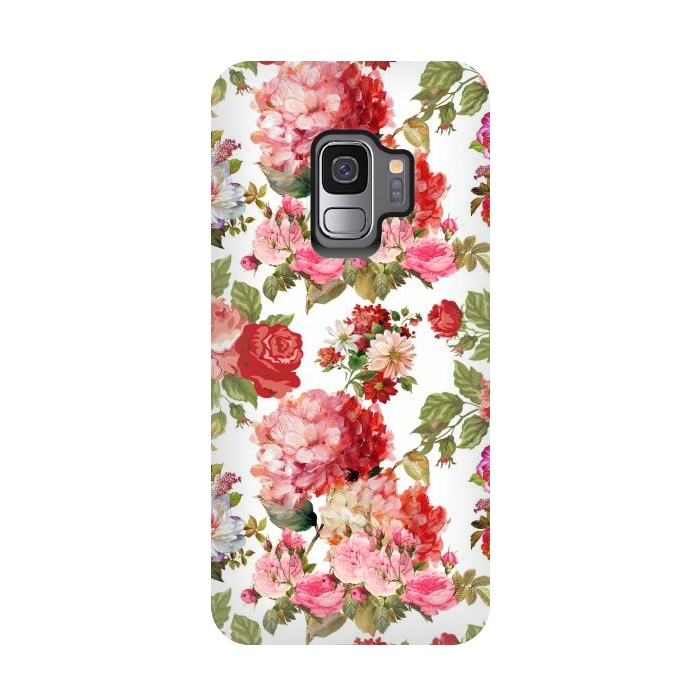 Galaxy S9 StrongFit beautiful roses by TMSarts