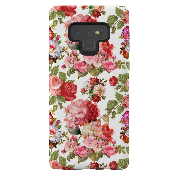 Galaxy Note 9 StrongFit beautiful roses by TMSarts