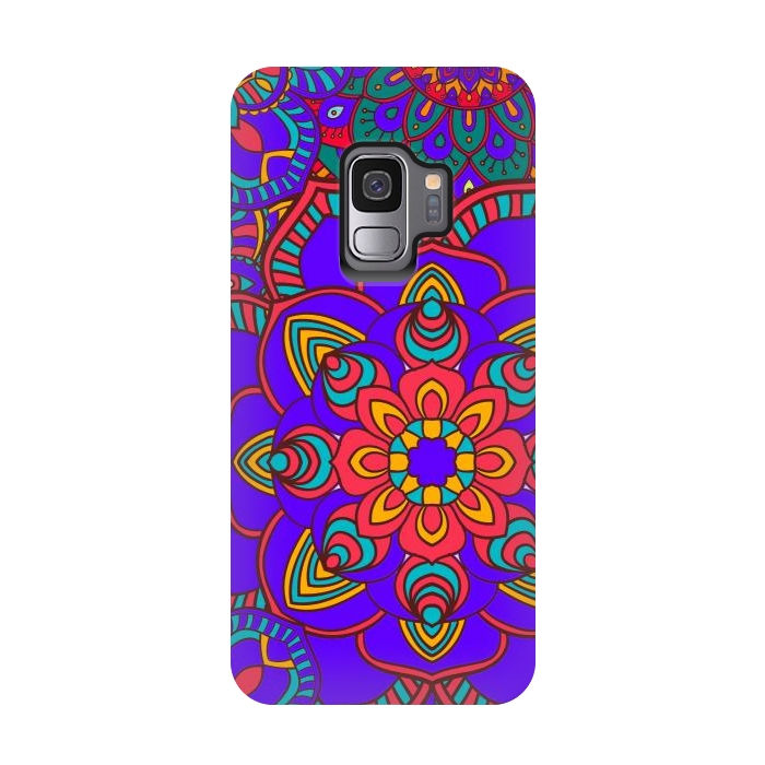 Galaxy S9 StrongFit Equlibrio In Purple by ArtsCase
