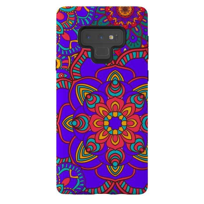 Galaxy Note 9 StrongFit Equlibrio In Purple by ArtsCase
