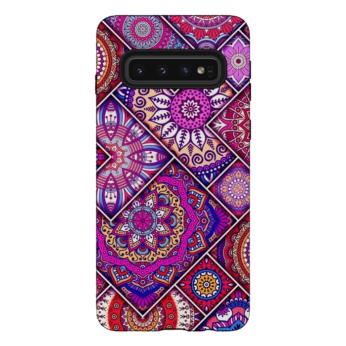Galaxy S10 StrongFit Mandalas In Harmony For You by ArtsCase