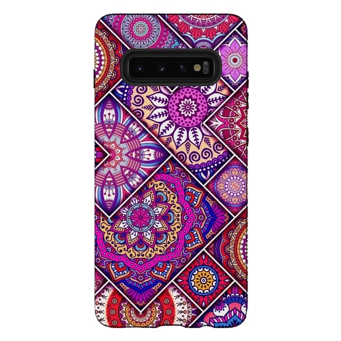 Galaxy S10 plus StrongFit Mandalas In Harmony For You by ArtsCase