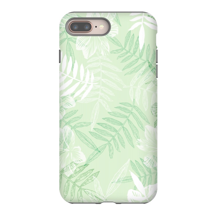 iPhone 7 plus StrongFit tropical Green  by Rose Halsey