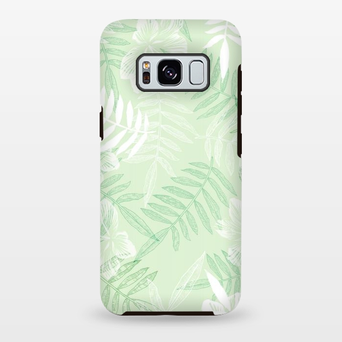 Galaxy S8 plus StrongFit tropical Green  by Rose Halsey