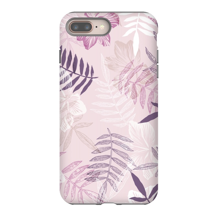 iPhone 7 plus StrongFit Tropical Pink Dreams by Rose Halsey