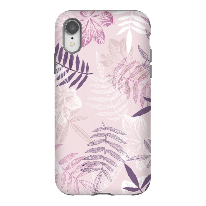iPhone Xr StrongFit Tropical Pink Dreams by Rose Halsey